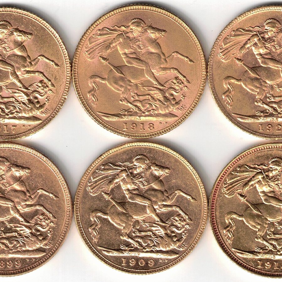 Quarter Sovereign Gold Coin
